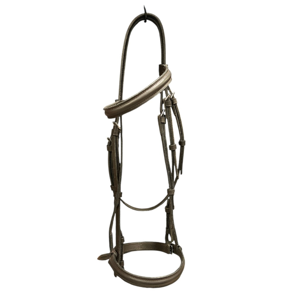 KHS-E Brown Snaffle Bridle