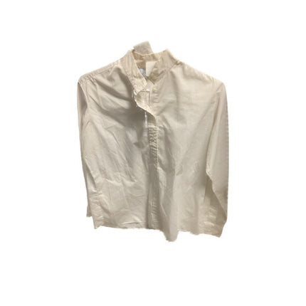 KHS-E Devon Aire Womens white long Sleeve Show Shirt