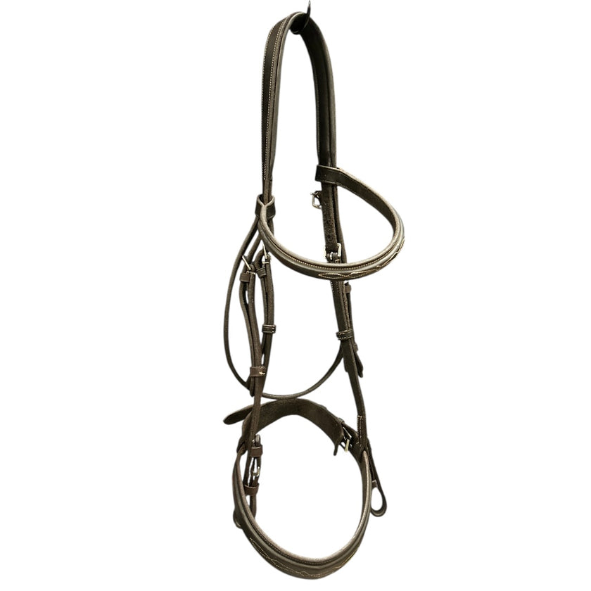 KHS-E Full Padded Snaffle Bridle