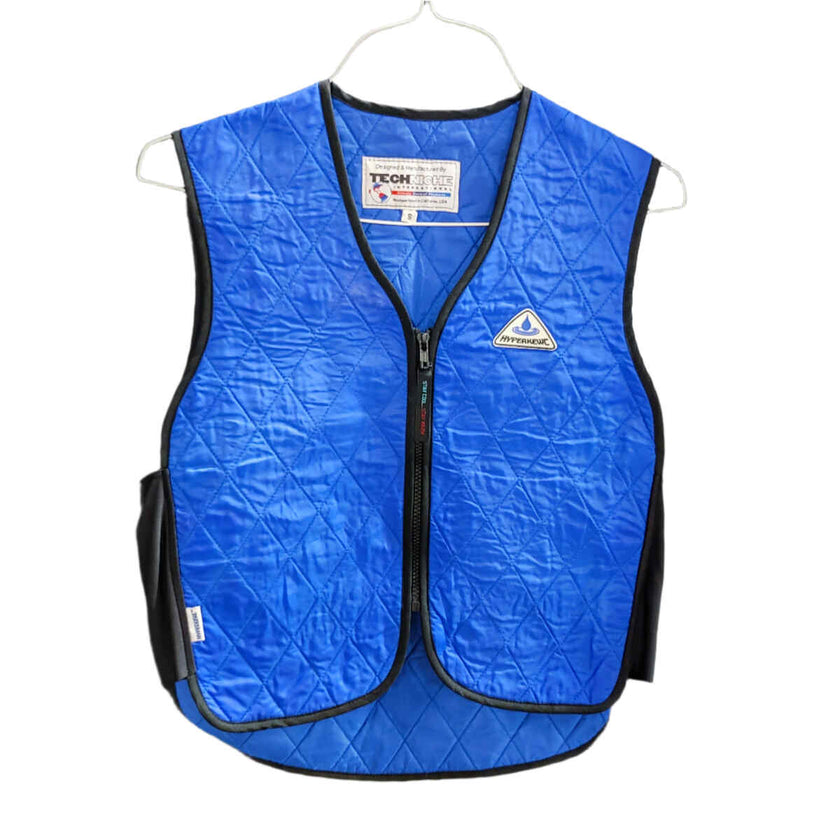 KHS-E HyperKewl Evaporative Cooling Vest shows front in good condition
