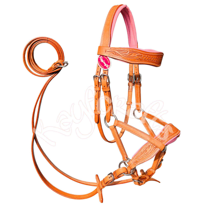 KHS-E KayfCrafts Side Pull Bitless Bridles