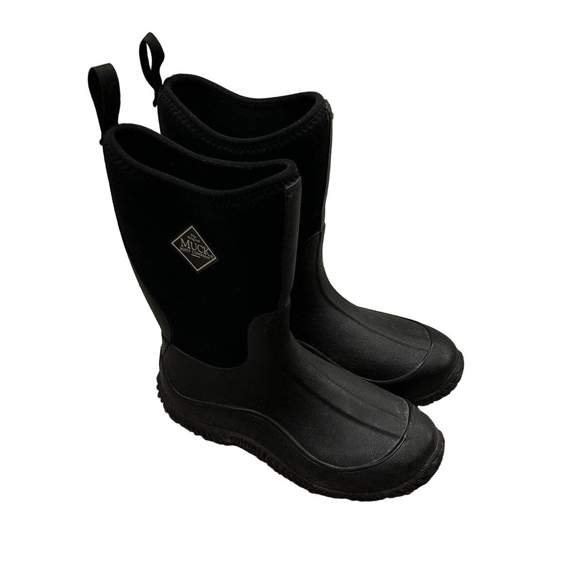 KHS-E Kid's 4 Muck Boots - Pair of black rubber boots 