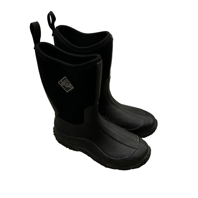 KHS-E Kid's 4 Muck Boots - Pair of black rubber boots 
