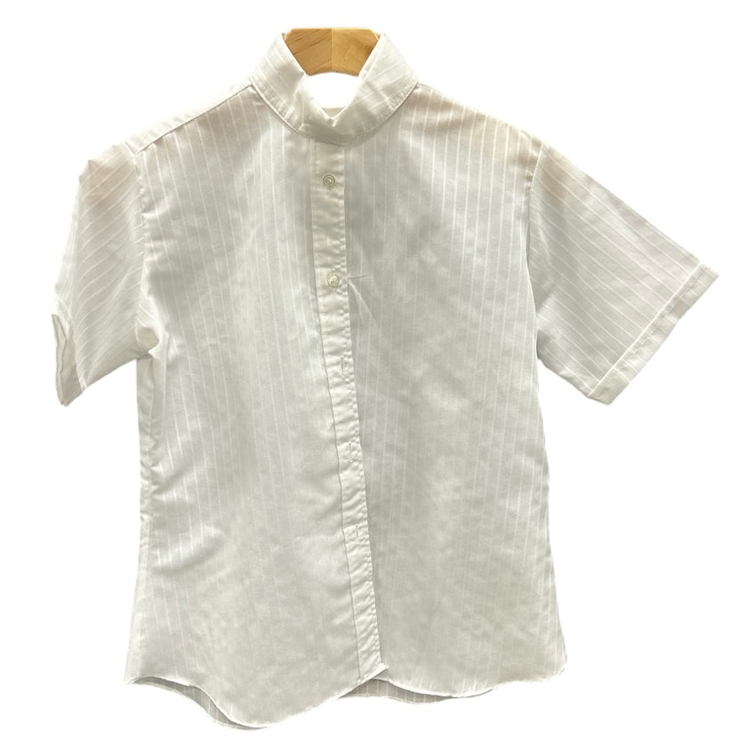 KHS-E Kids Devon-Aire Show shirt size 14  in white with pin stripes