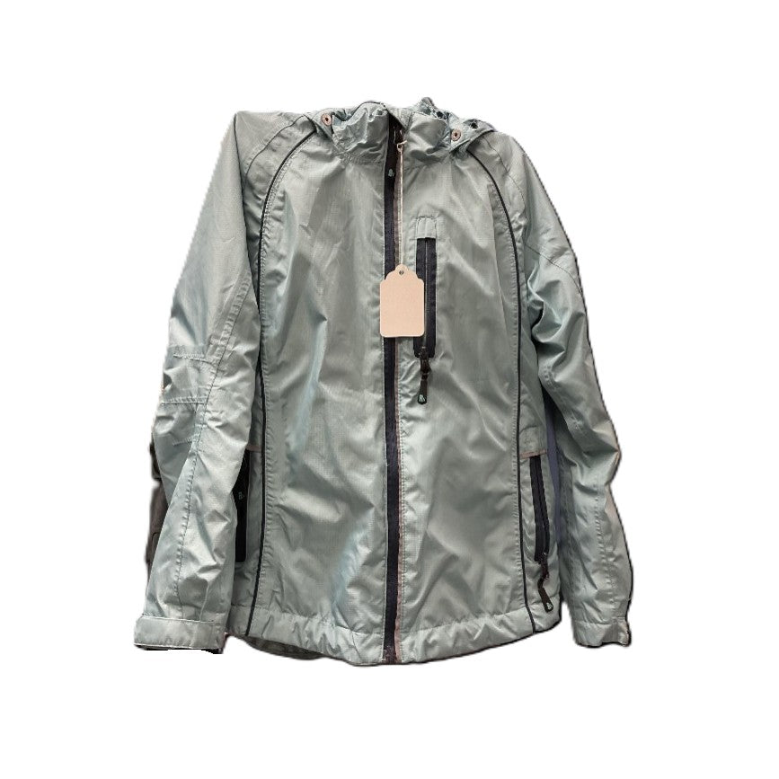 KHS-E Kids M Riding Sport Nova Tech Jacket - Light gray jacket with a tag 