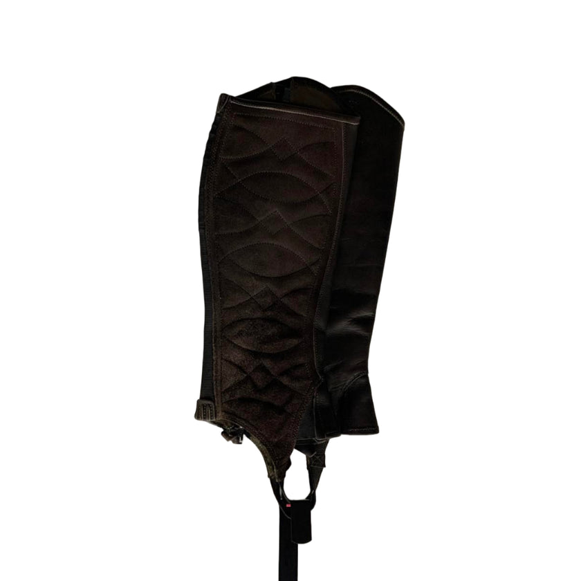 Black KHS-E Size Large Tall Ariat Half Chap