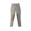 KHS-E Med Kids Willit Tight - beige riding pants with knee patches