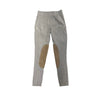 KHS-E Med Kids Willit Tight - beige riding pants with knee patches