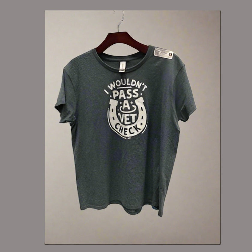 KHS-E Novelty T-Shirt (size Large) with writing 