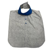 KHS-E Stock Bib grey with sapphire collar and buttons