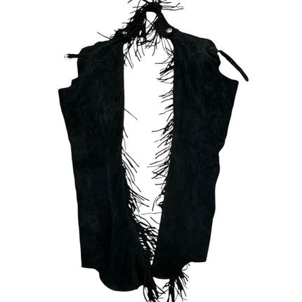 KHS-E Suede Full Chaps with Fringe