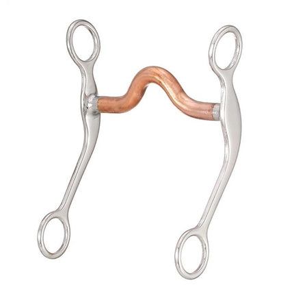 Western Copper Mouth Med Port Pleasure/Grazing Bit