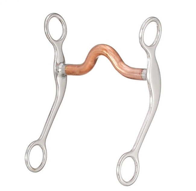 Western Copper Mouth Med Port Pleasure/Grazing Bit