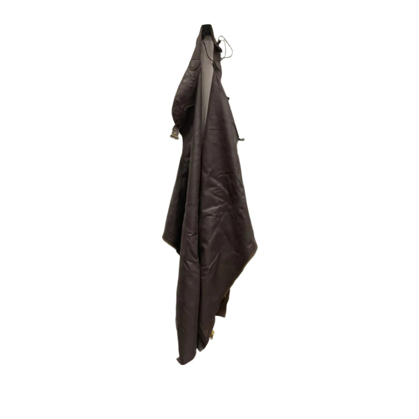 KHS-E Vintage Smooth Leather Chaps in brown