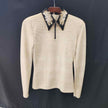 KHS-E Western Collections Show Shirt with decorative black and gold collar.