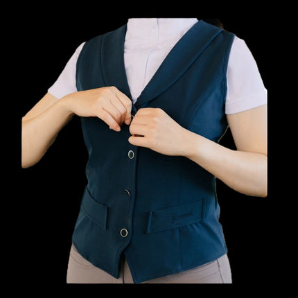 KHS-E XL Joyce Riding Vest in navy blue