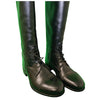 KHS EXCHANGE Vogel Black Leather Tall Field Boots