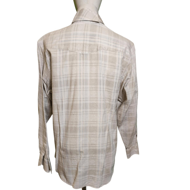 KHS-E Van Teal Striped English Dress Shirt