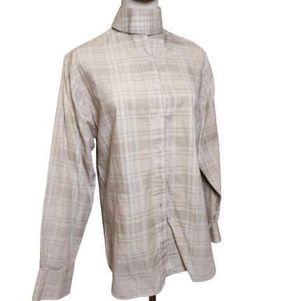 KHS EXCHANGE Van Teal Striped English Dress Shirt