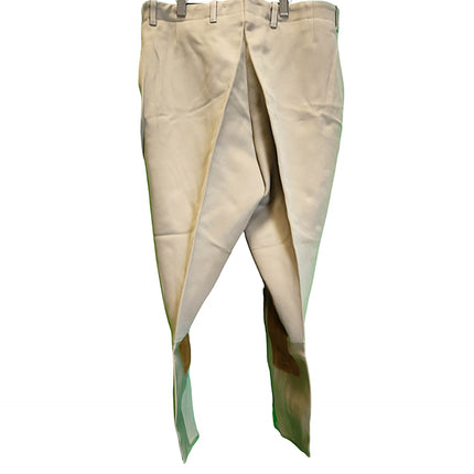 Custom Riding Apparel Breeches with Brown Knee Patch