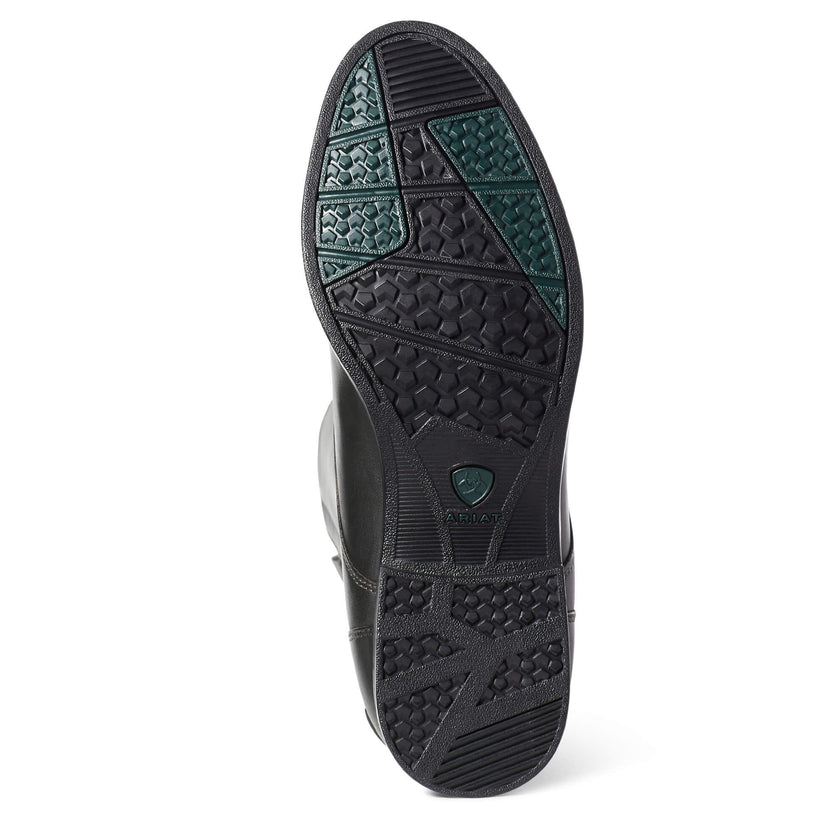 KHS CONSIGNMENT Heritage Contour II Field Zip Tall Riding Boot sole detail