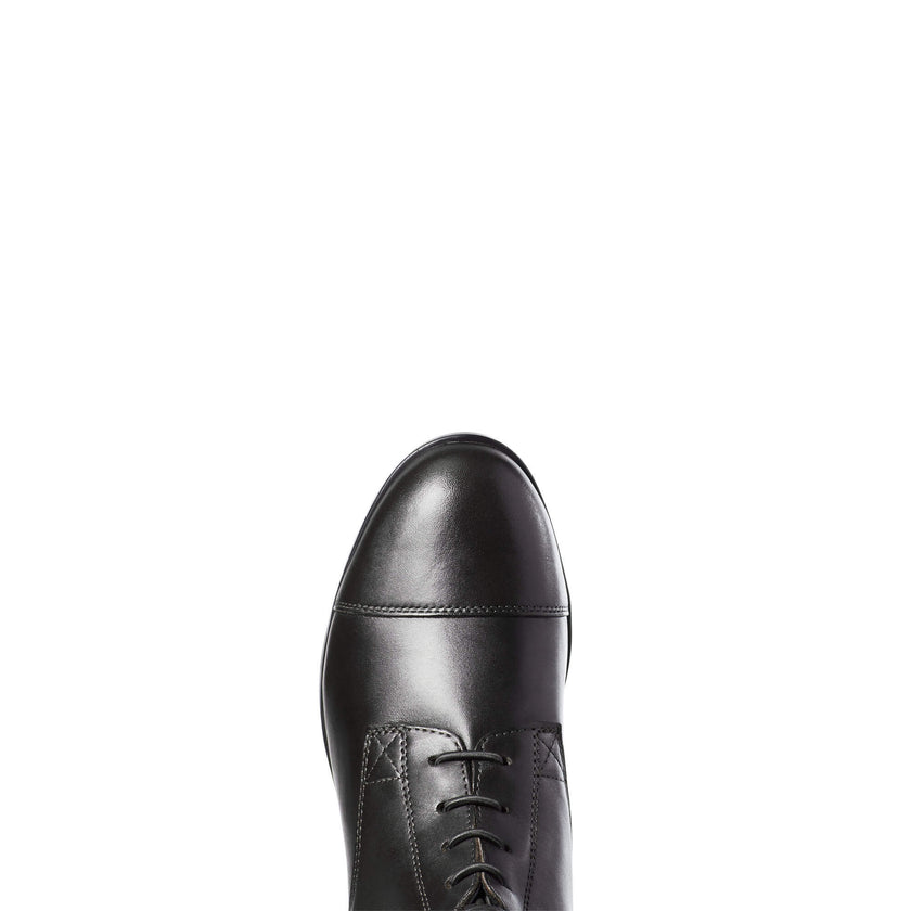 KHS CONSIGNMENT Heritage Contour II Field Zip Tall Riding Boot toe detail