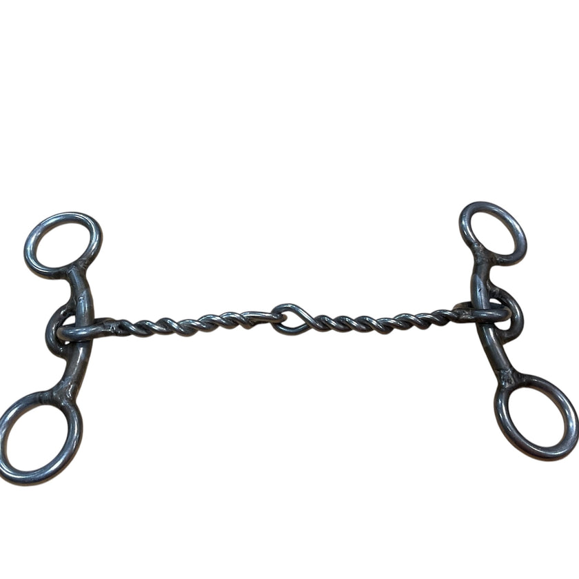 KHS EXCHANGE 5.5 Short Shank Twisted Wire Snaffle Bit