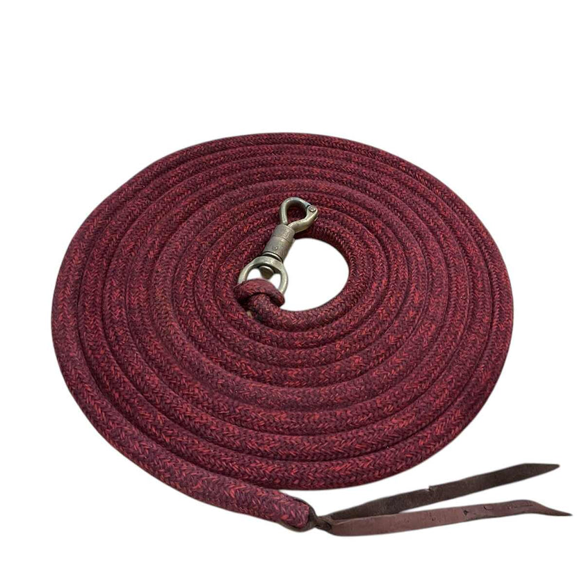 KHS EXCHANGE Burgundy Red Parelli 22 ft Ground Training Rope