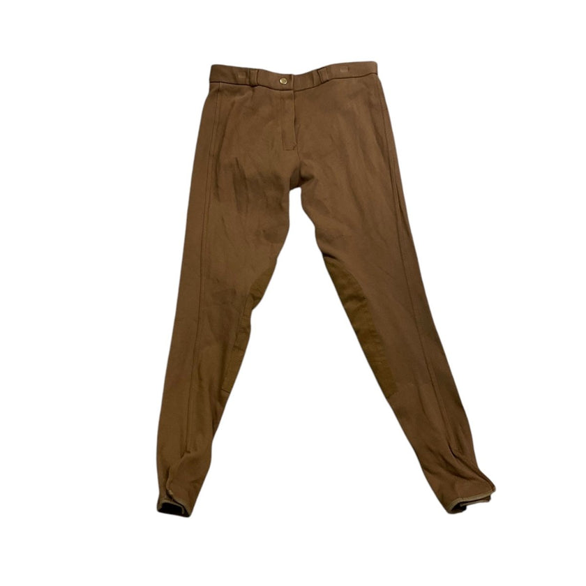 KHS EXCHANGE Light Brown 26 Ashley Cotton Knee Patch Breech