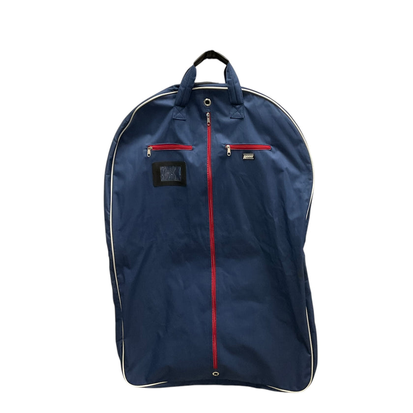 KHS EXCHANGE Roma Garment Bag Navy, Red and White