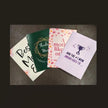 KHS Greeting Cards - Mother's Day cards with different designs and text on a textured surface