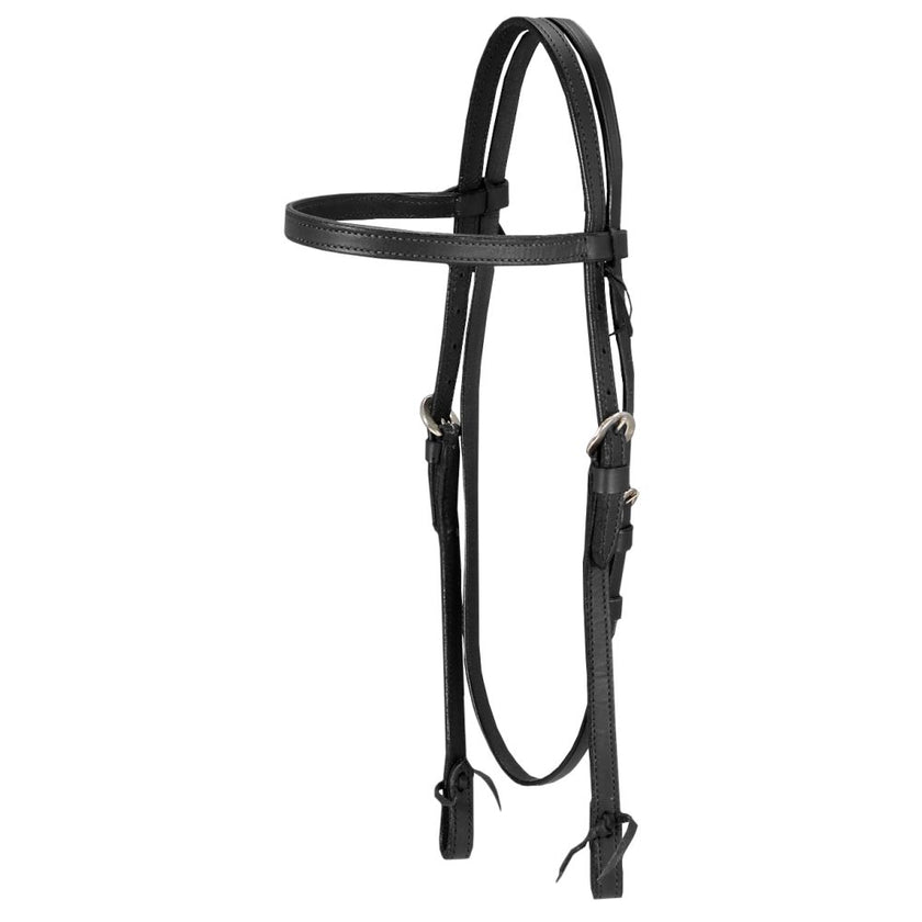 KS Cherokee Browband Headstall Black