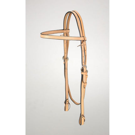 KS Cherokee Browband Headstall Light Oil