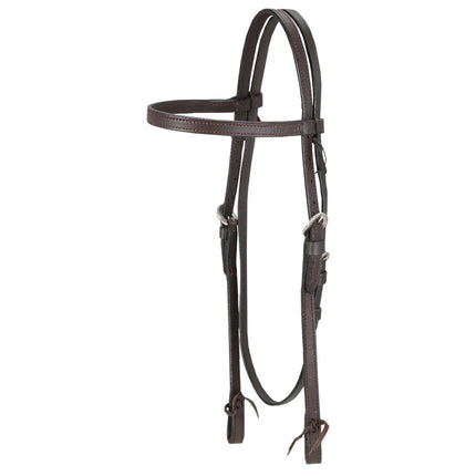 KS Cherokee Browband Headstall Dark Oil