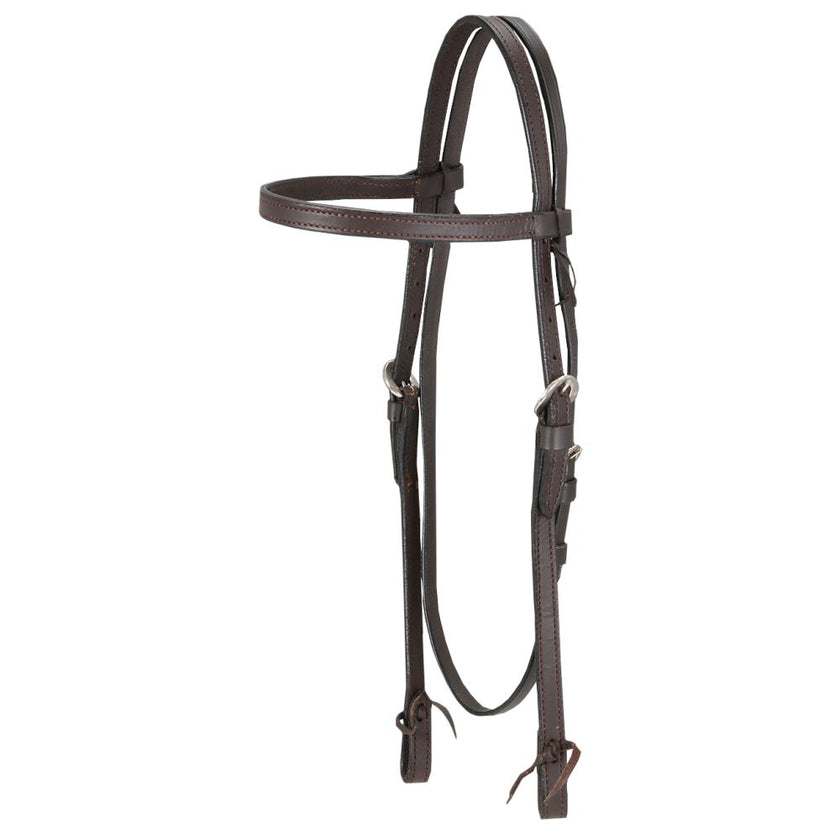 KS Cherokee Browband Headstall Dark Oil