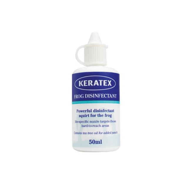 Keratex Frog Disinfectant - 50 ml plastic squirt bottle for healthy frog