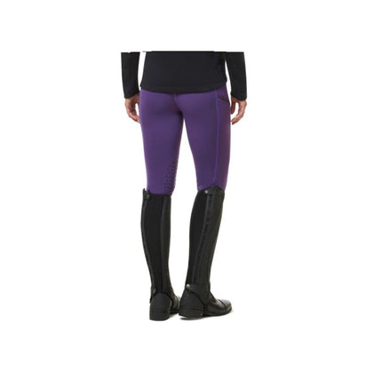 Kerrits Power Stretch® Fleece Knee Patch Pocket Tight Huckleberry back