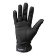 Kunkle Mesh Riding Glove in black color palm view