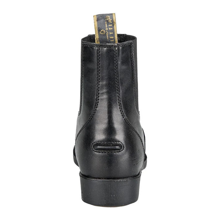 Black Léttia® Ladies Zip Paddock Boots