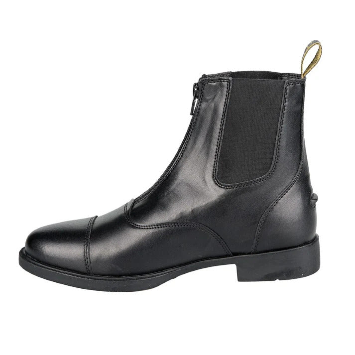 Black Léttia® Ladies Zip Paddock Boots