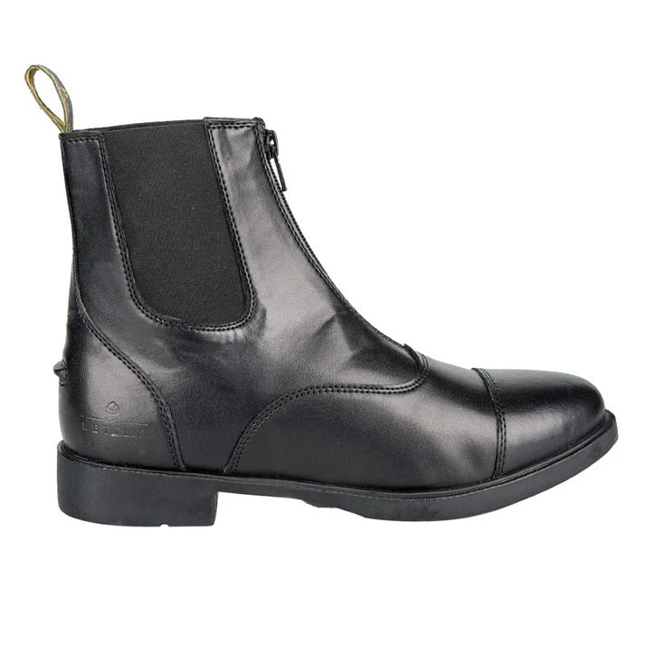 Black Léttia® Ladies Zip Paddock Boots