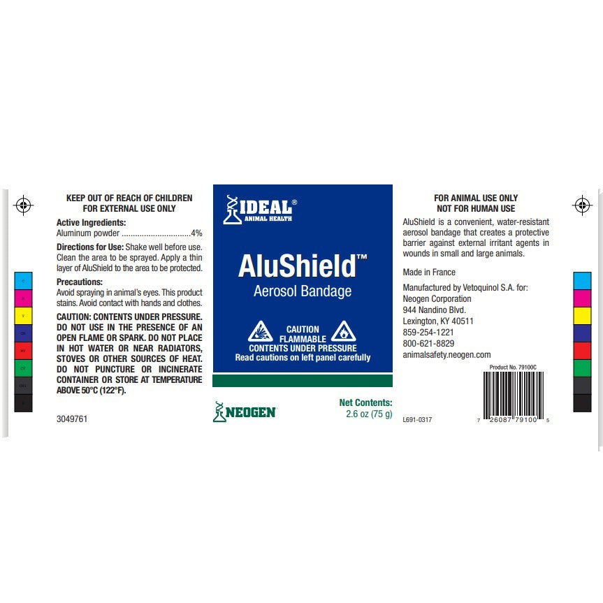 Ideal® Animal Health AluShield™ Aluminum Powder 75 g