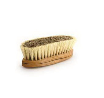 dual fiber grooming brush