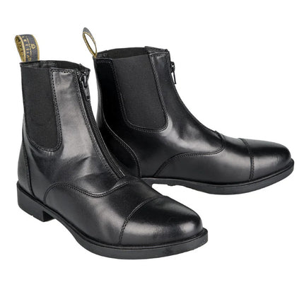 Pair of black Léttia® Ladies Zip Paddock Boots