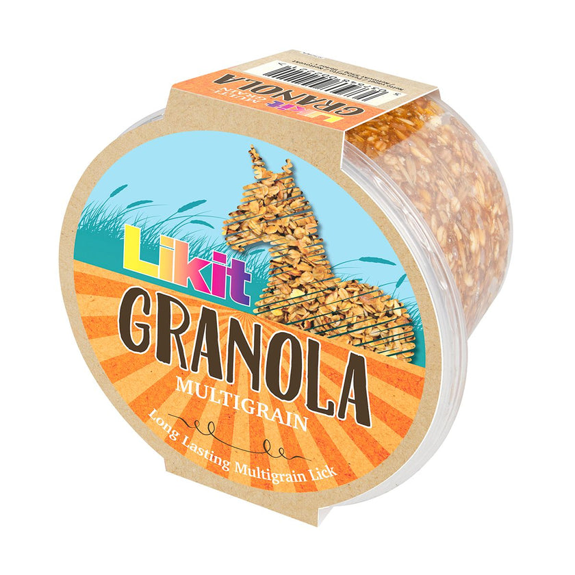 Likit Granola Refill multigrain original flaovor in orange and clear packaging