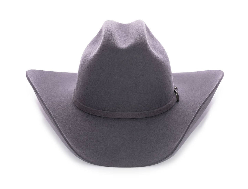Lubbock Low Cattleman Cowboy Hat seen from front