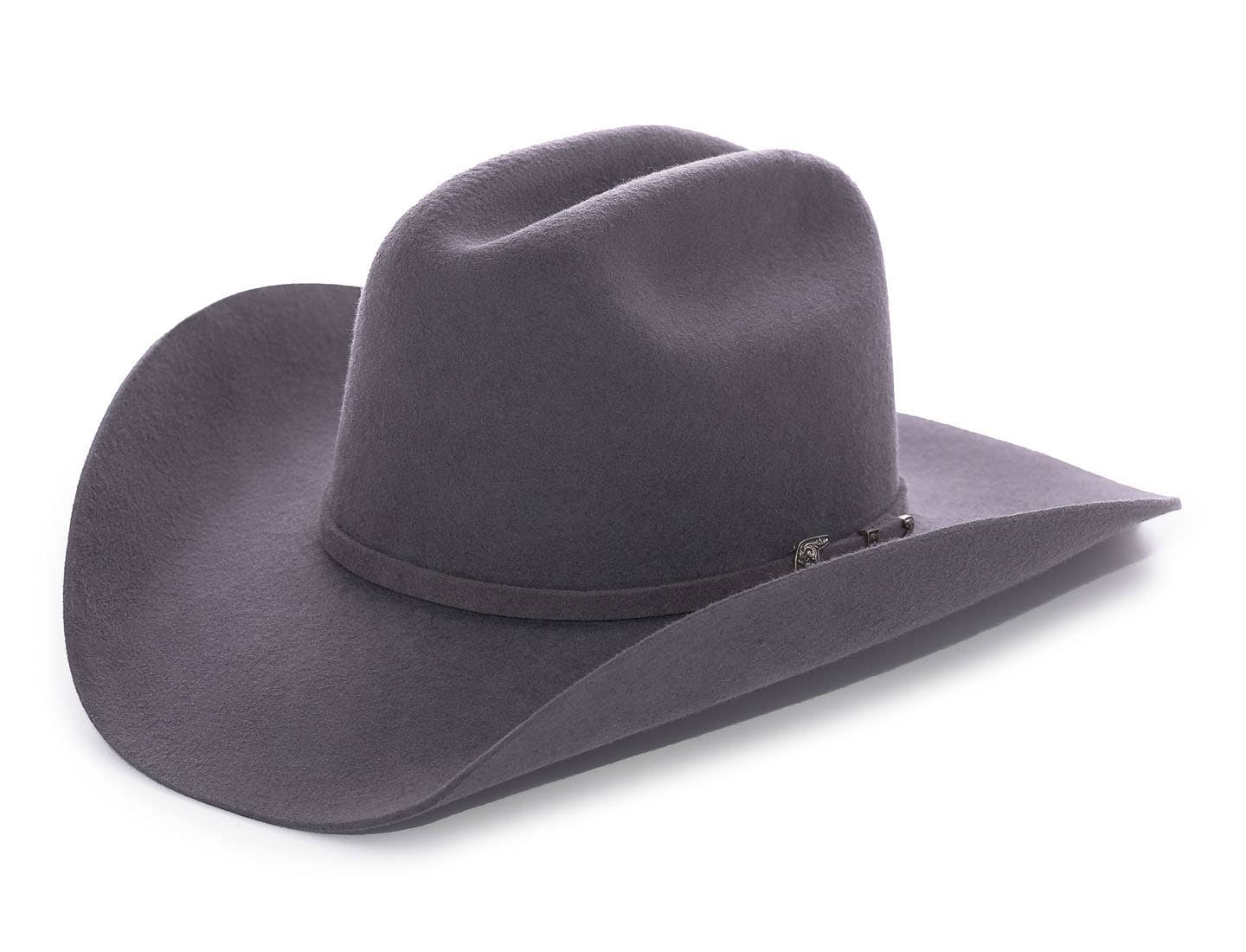 Lubbock Low Cattleman Cowboy Hat view of side angle