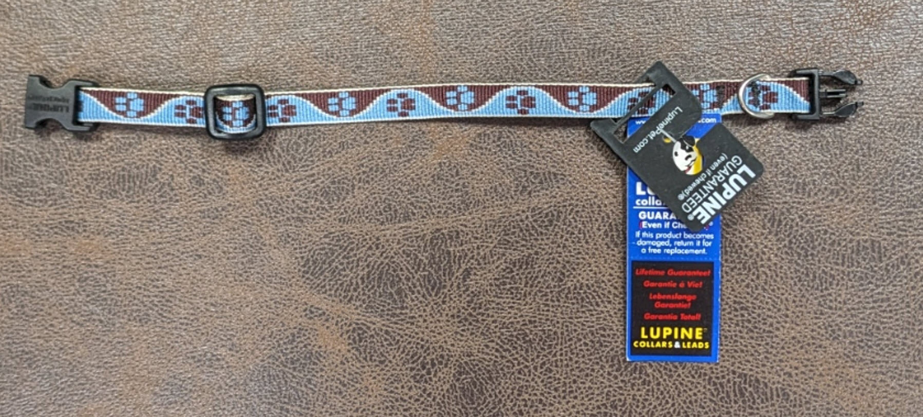 Lupine Dog Collar 1/2