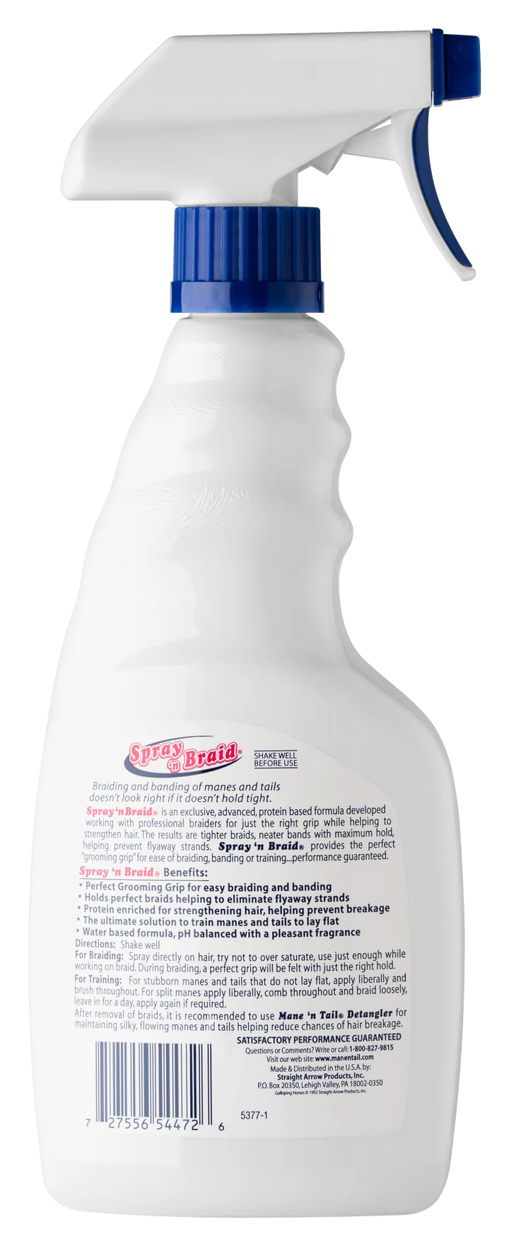 Mane'n Tail Spray N Braid 16 Oz