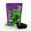 Gnavex Refillable Mouse Bait Station packaged with 16 count bait blocks with key